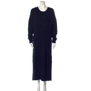 PISTOLA Crew Neck Long Dress Size: M